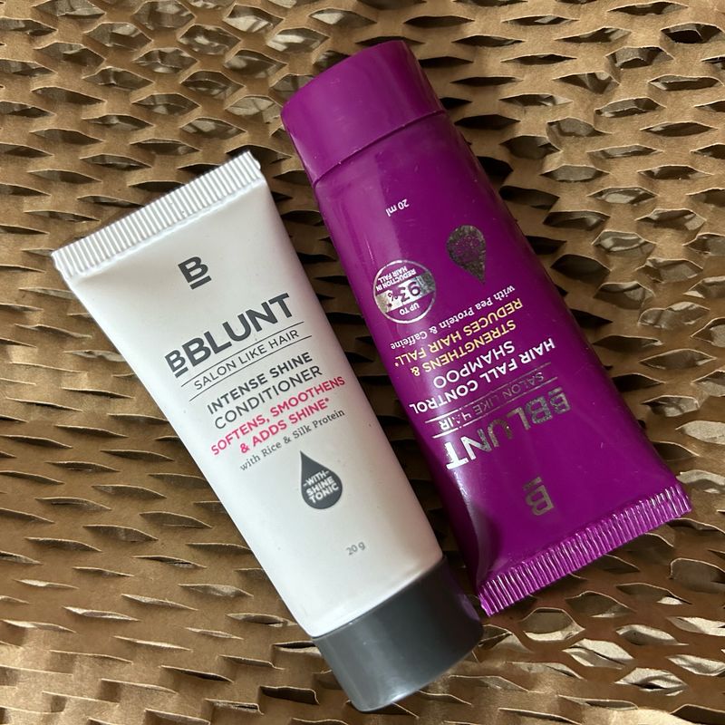 BBlunt Shampoo And Conditioner