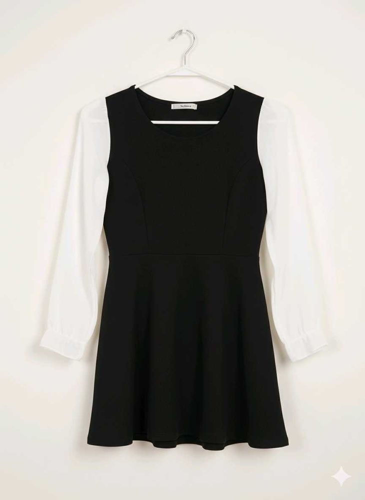 Chic Black &amp; White Dress