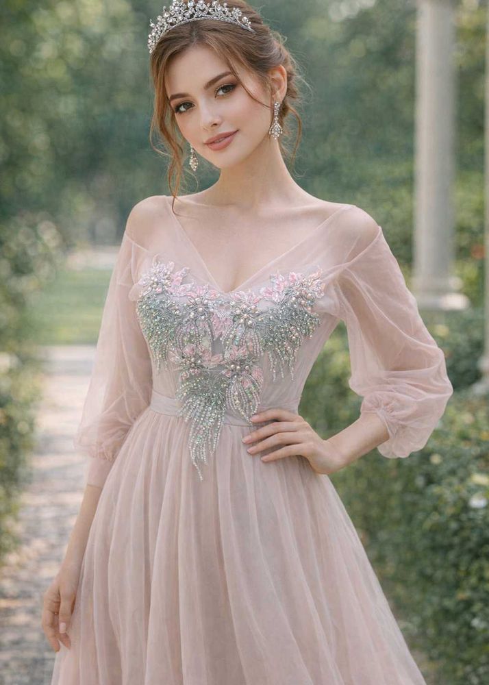 Elegant Tulle Formal Dress