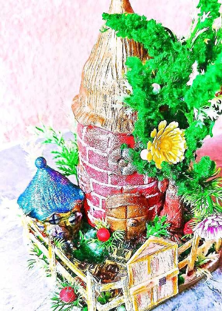 Whimsical Miniature Fairy House
