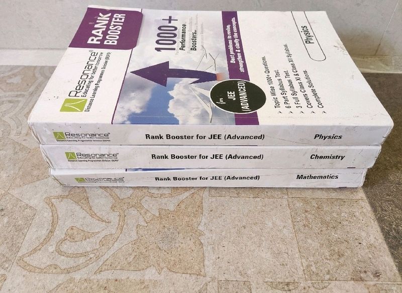 Resonance Jee Advance Rank Booster Physics, Chemistry And Mathematics