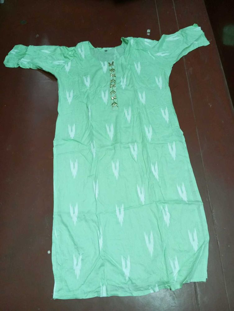 Elegant Green Kurta