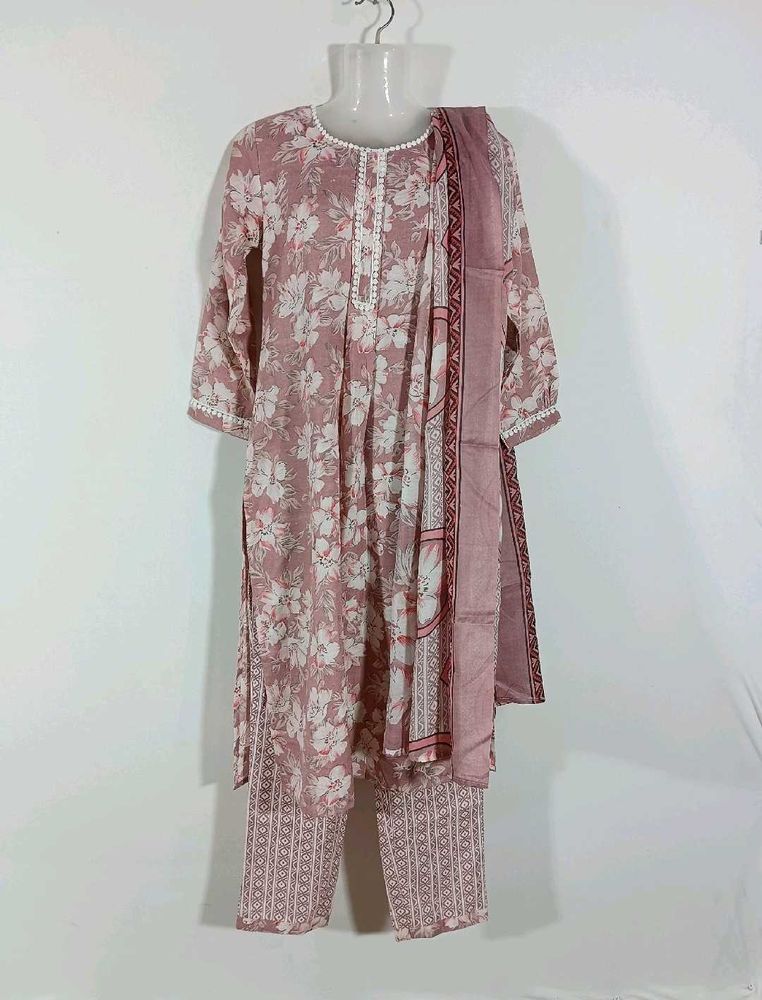 Green Multicolored Kurta Set
