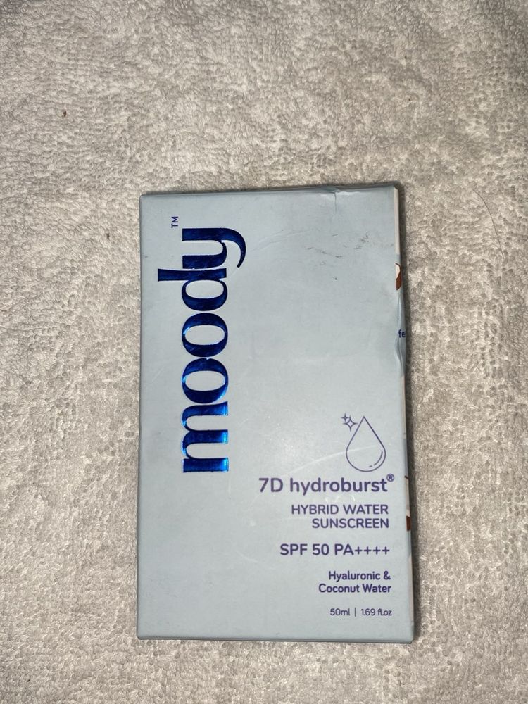 Moody 7D Hydroburst Sunscreen
