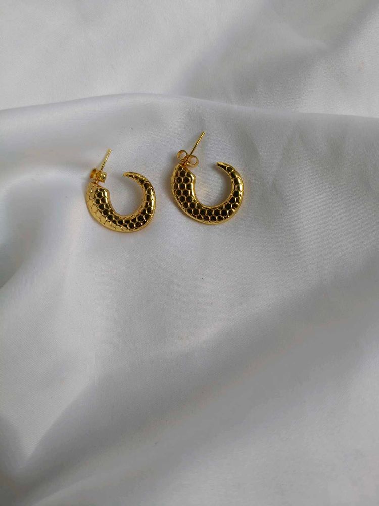 Gold Hoop Earrings