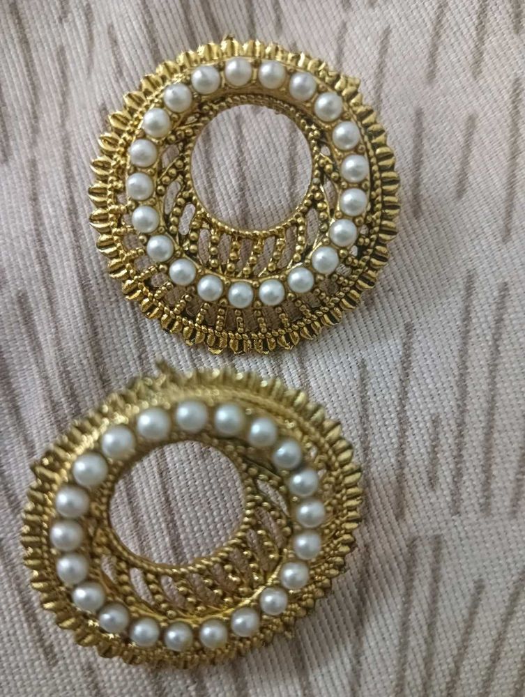 golden earrings for women