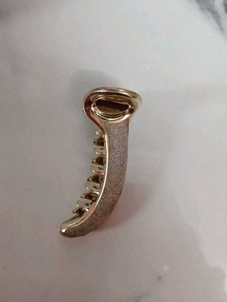 Gold Hair Claw Clip