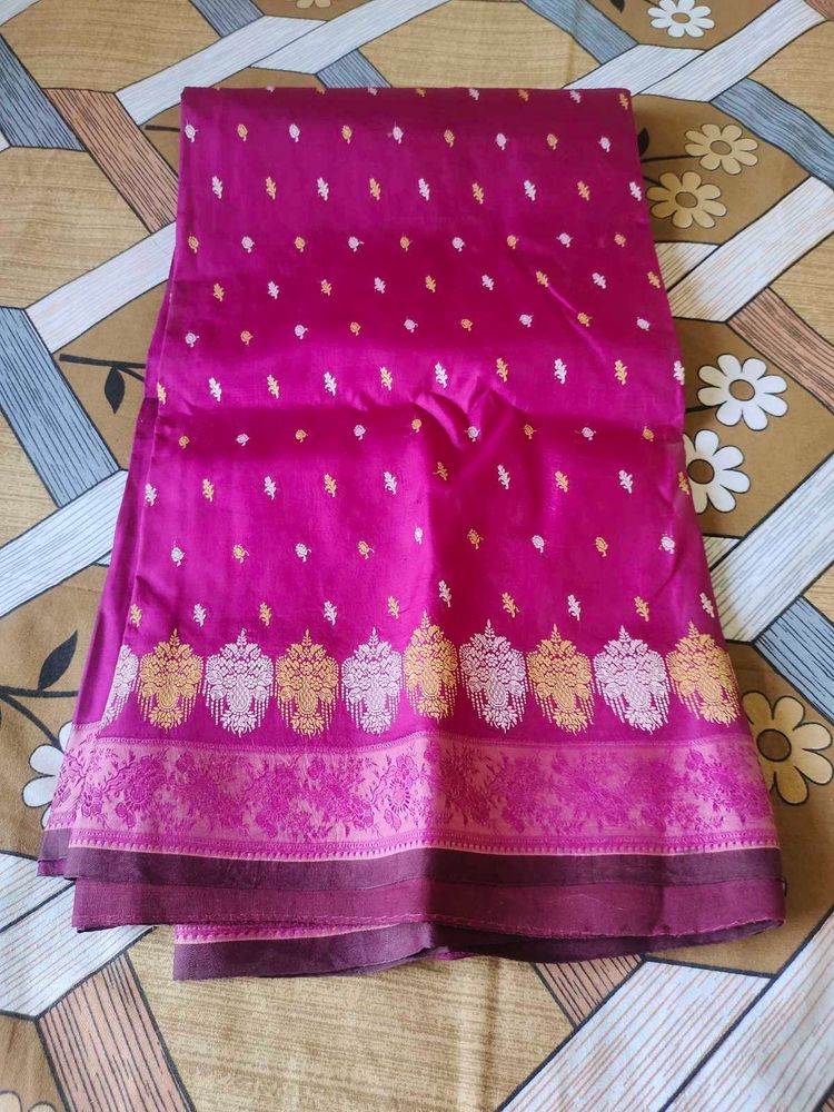 Elegant Pink Saree