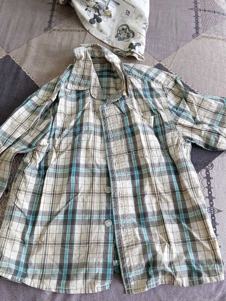 Checked Casual Shirt