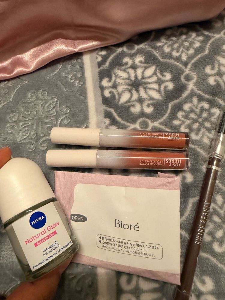 Beauty Bundle -Lipsticks, deodrant, eyebrow pencil