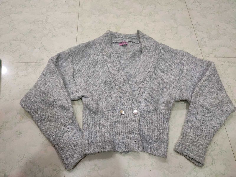 Korean cardigan stretchy 36-42
