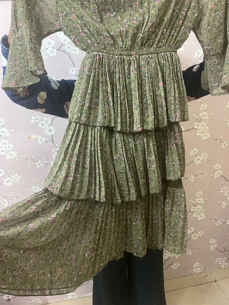 Floral Tiered Dress