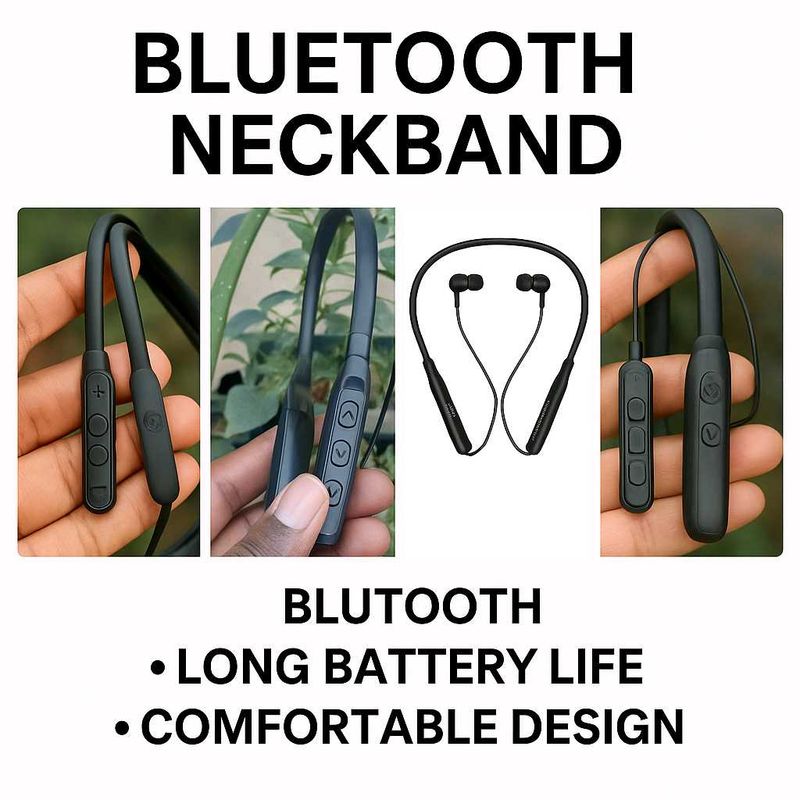 Pack Of 4 Branded Bluetooth Neckbands