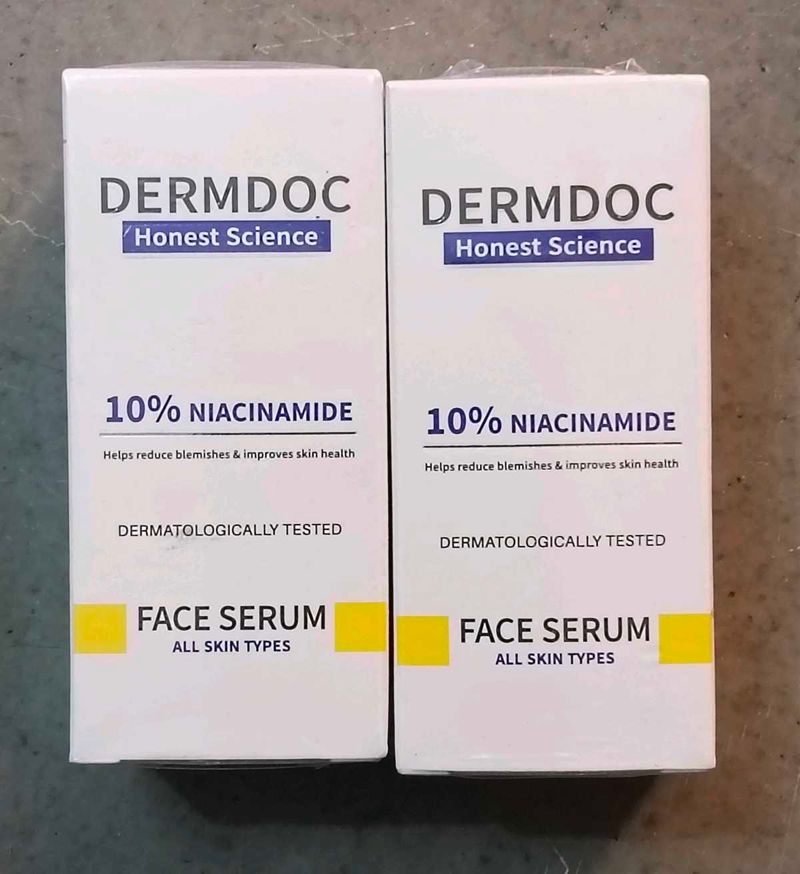 Pack Of 2 Dermdoc Face Serum