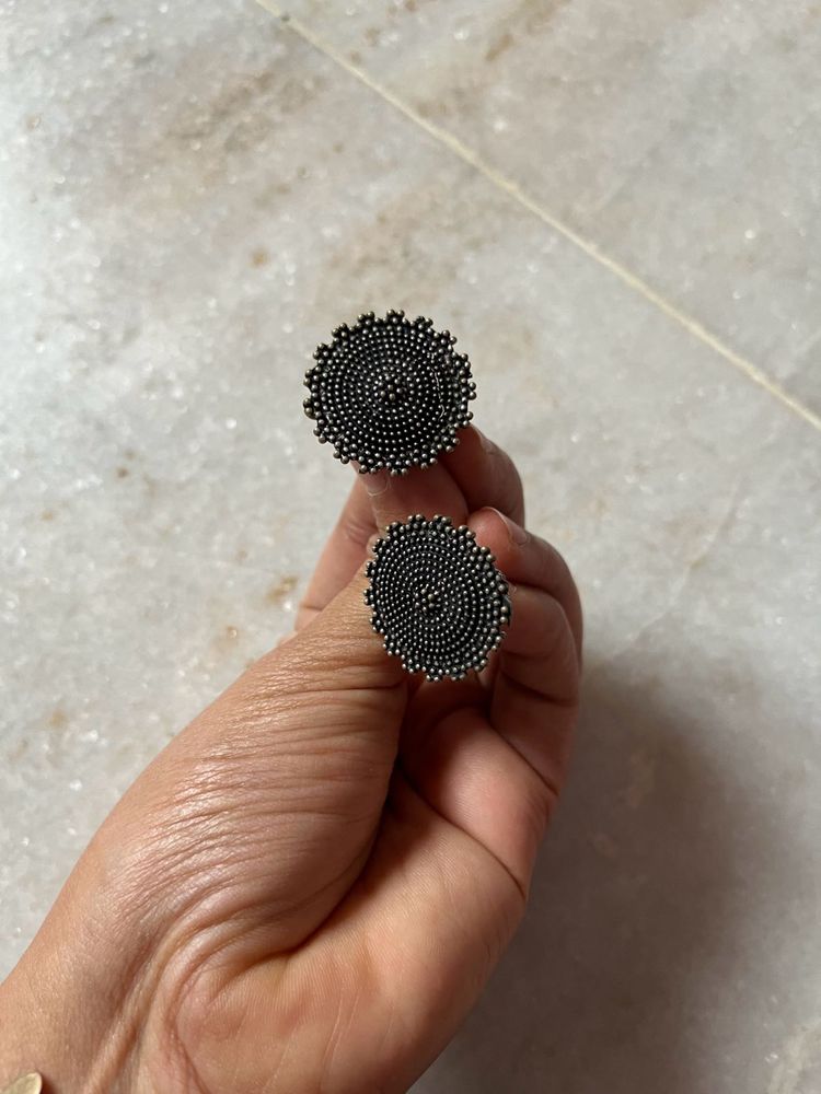 Oxidised Earrings