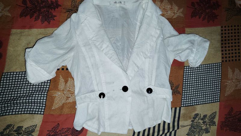 Elegant White office Top