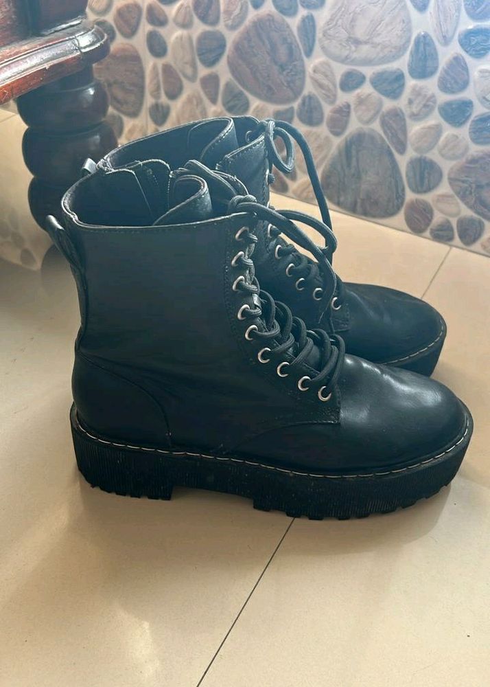H&amp;M Chunky Combat Boots ❗Price Drop❗