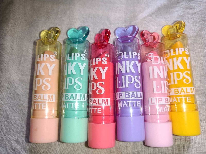 Inky Lips Matte Lip Balm Set