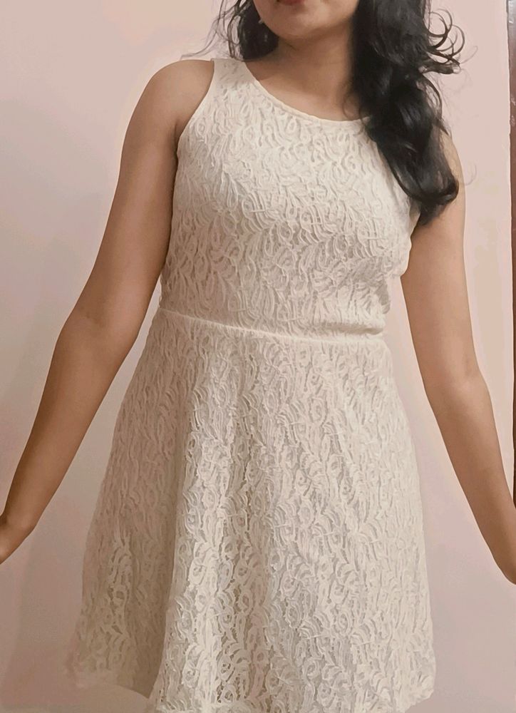 Cream Colour Dress