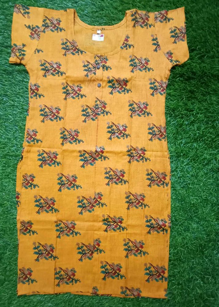 New Floral Print Kurta