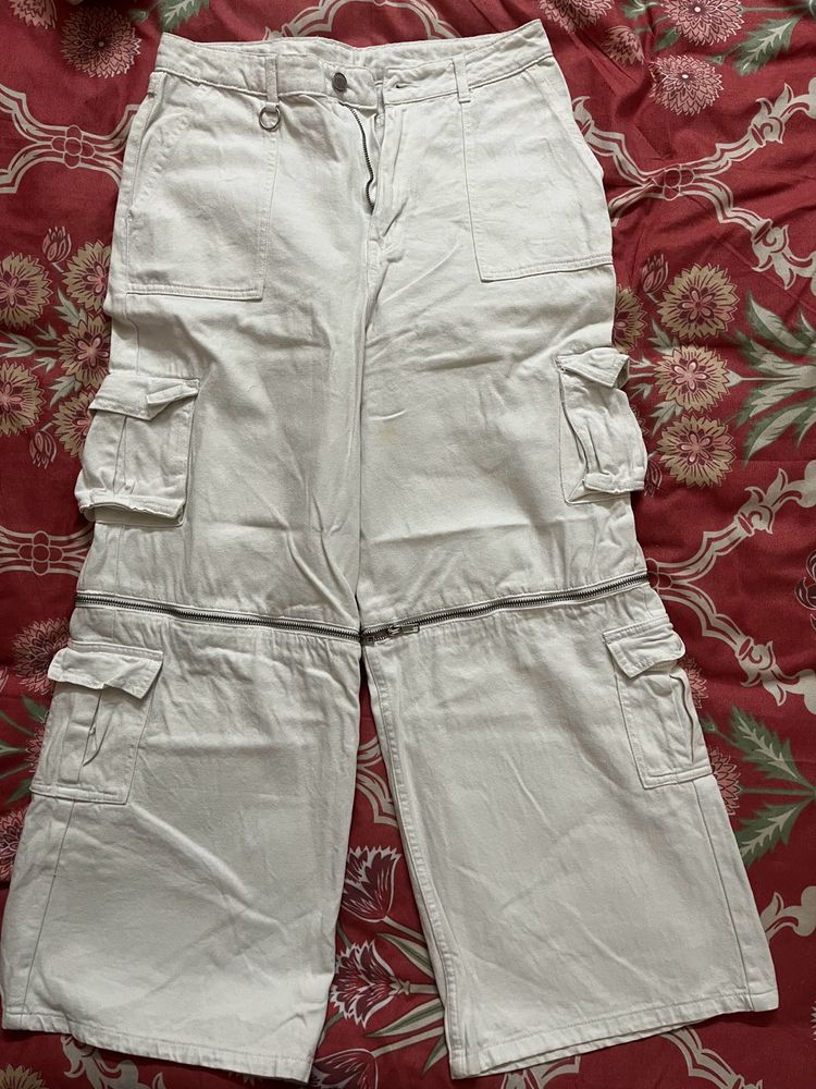 Cargo Wide Leg Pants