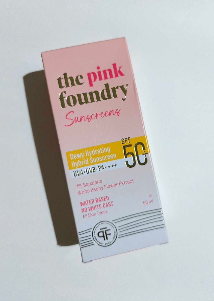 The Pink Foundry Sunscreen SPF 50
