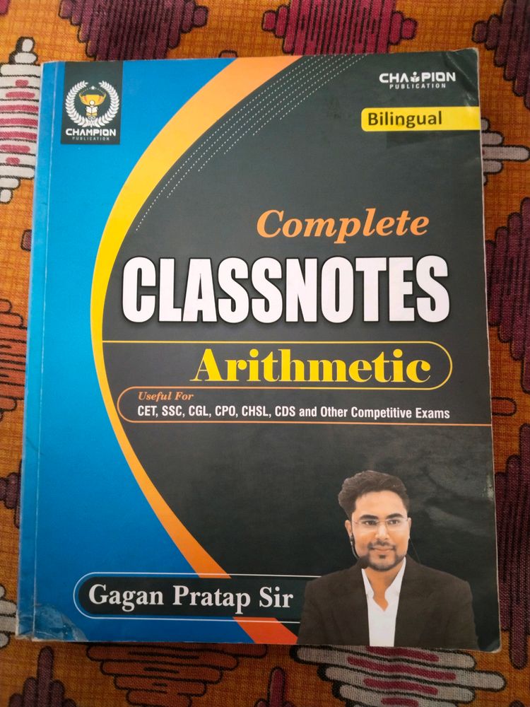 Gagan Pratap Sir Arithmetic Class Notes