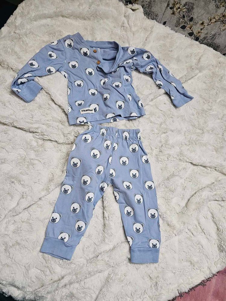 Cute Bear Pajama Set