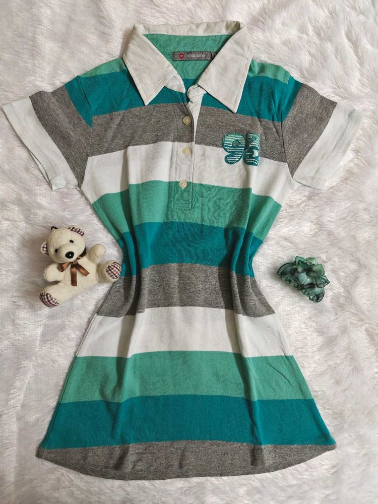 Madame Polo Striped Top