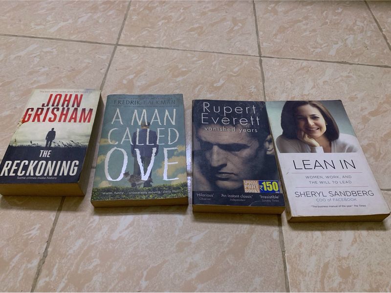 Set Of 4 Books By Different Authors