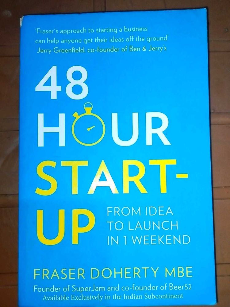48 Hr Start up Book, Business Books