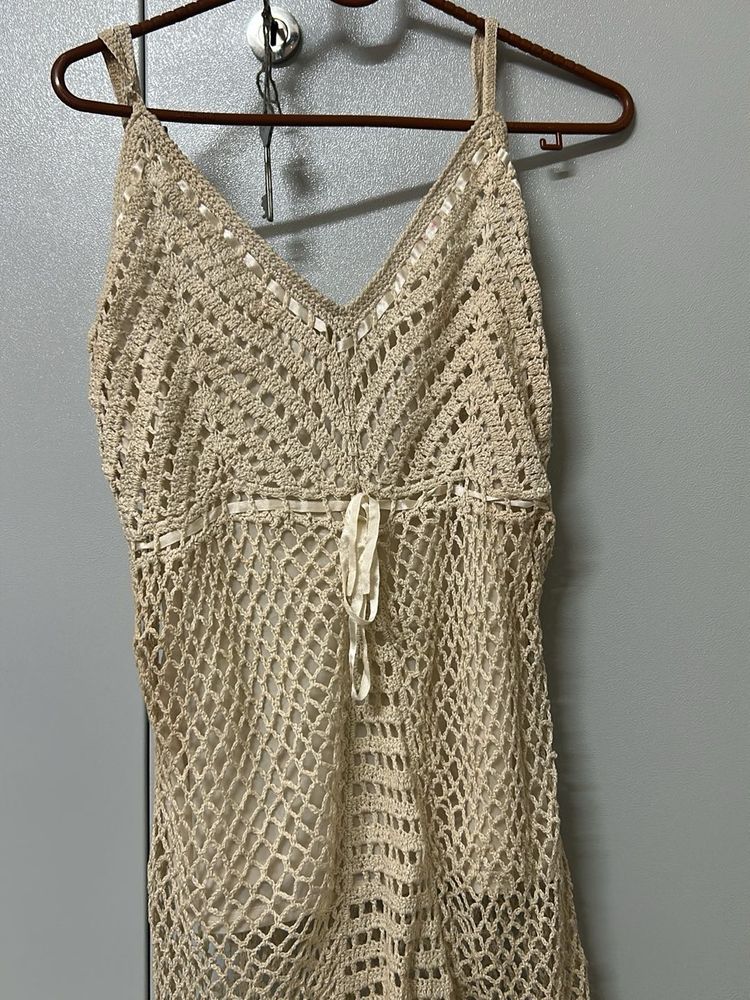 Crochet Knit Dress