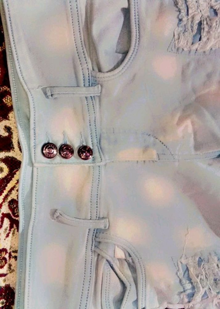 Name:Damage Skinny Jeans