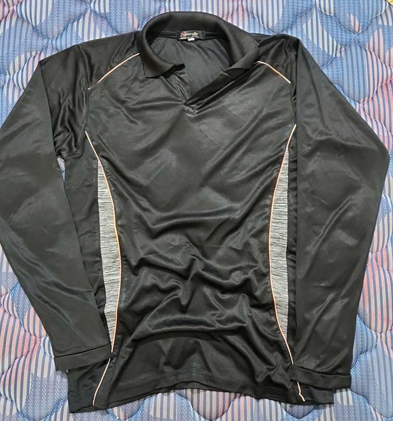 Stylish Black Long Sleeve Shirt