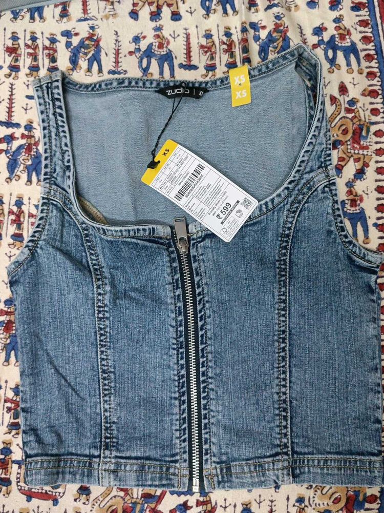Denim Top