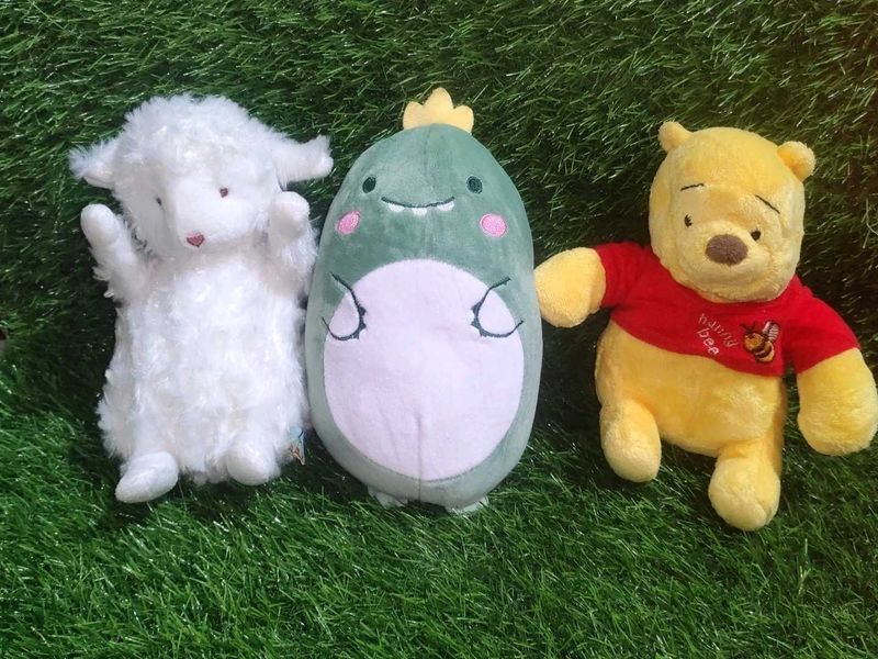 3 Plushies Combo