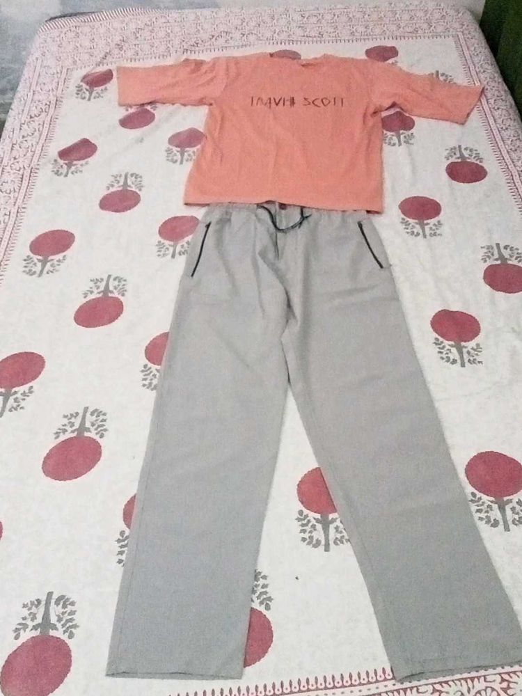 combo t shirt and lower