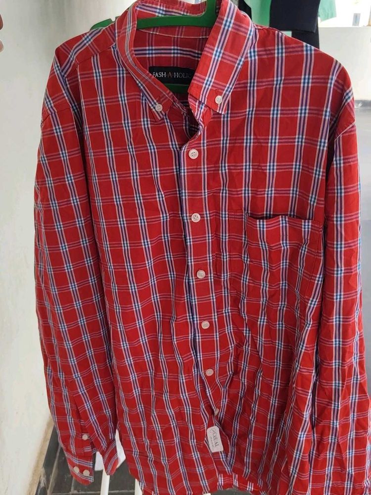 Red Plaid Shirt