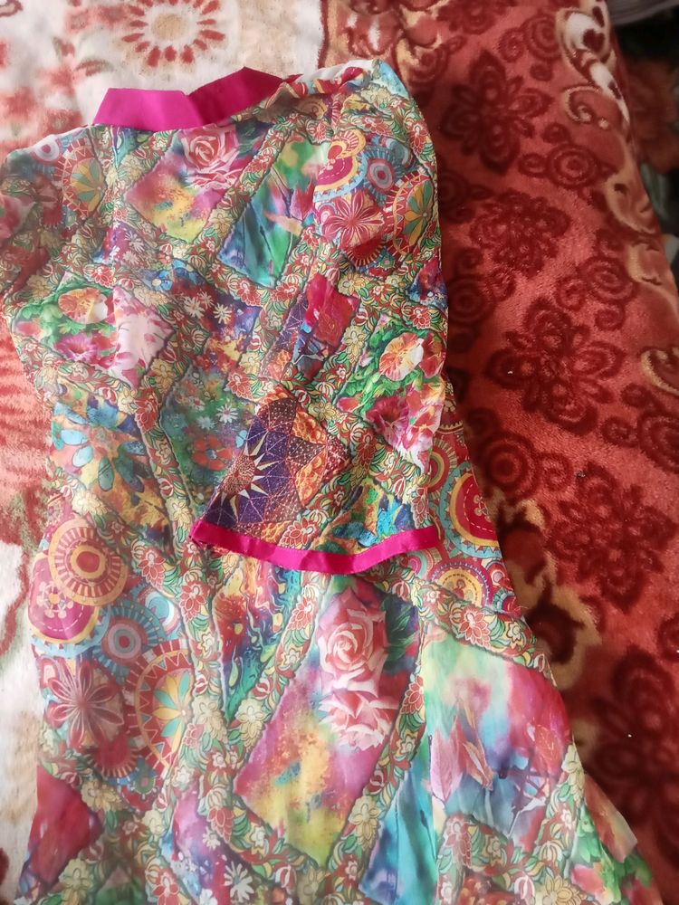 Pinnk Sute Only Kurta An Its New One Time Were