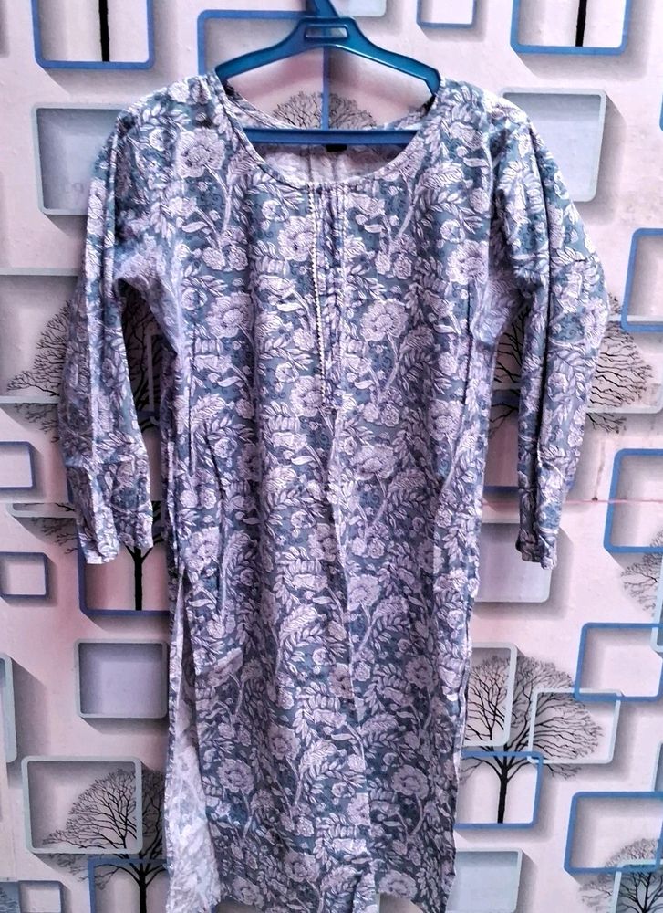 Flower Print Kurti