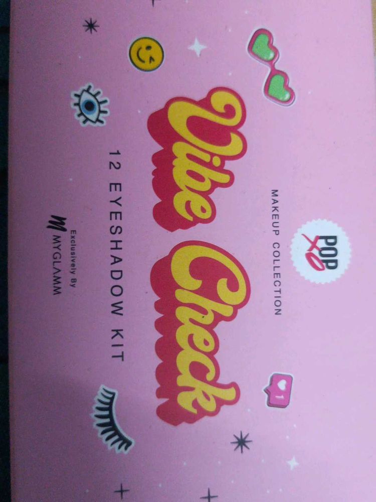 Popxo Vibe Check 12 Eyeshadow Kit