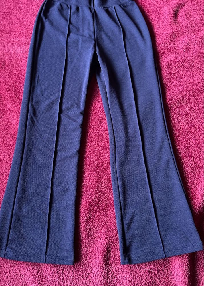Purple Flared Pants