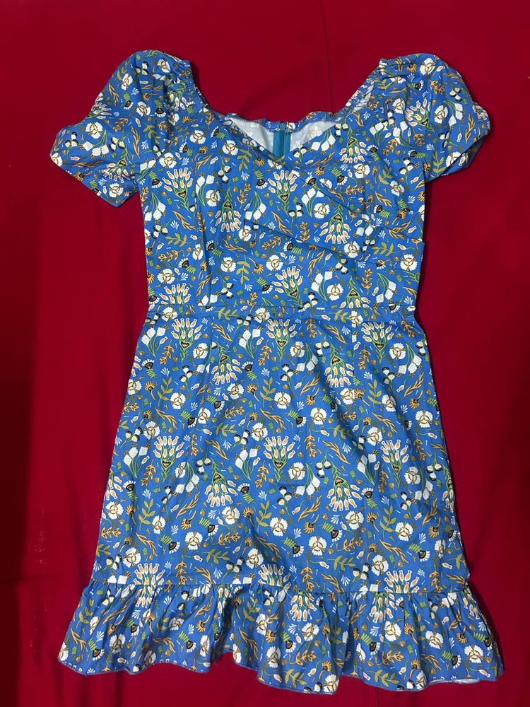 Urbanic Floral Print Mini Dress