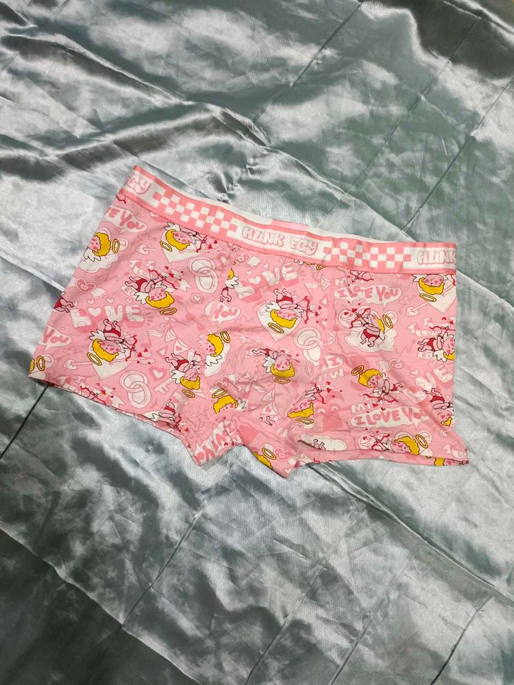 Pink Cartoon Boxers