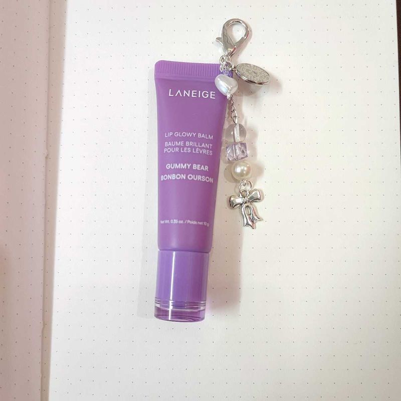 Purple coquette lippie charm