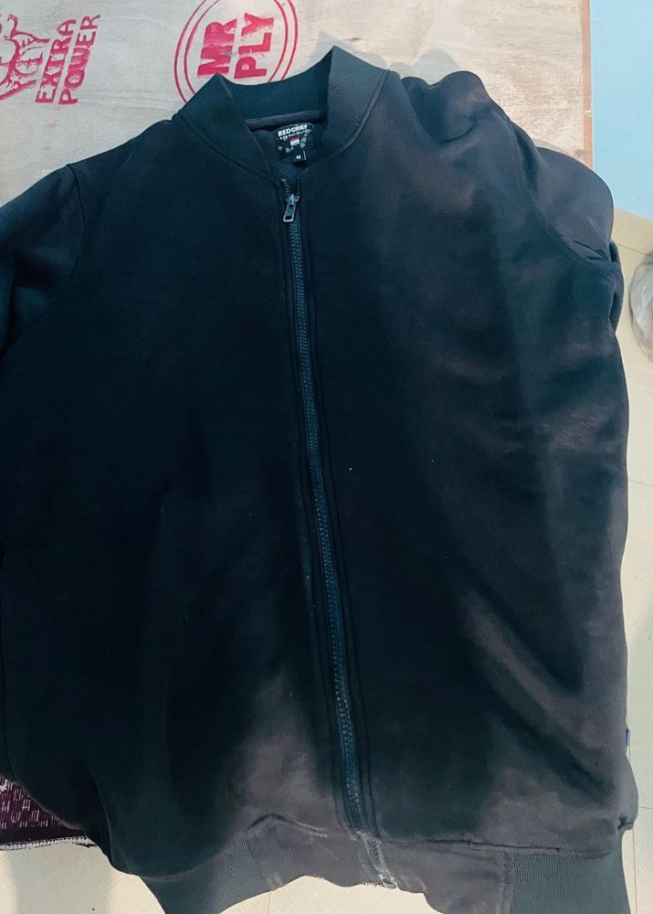 Black Bomber Jacket