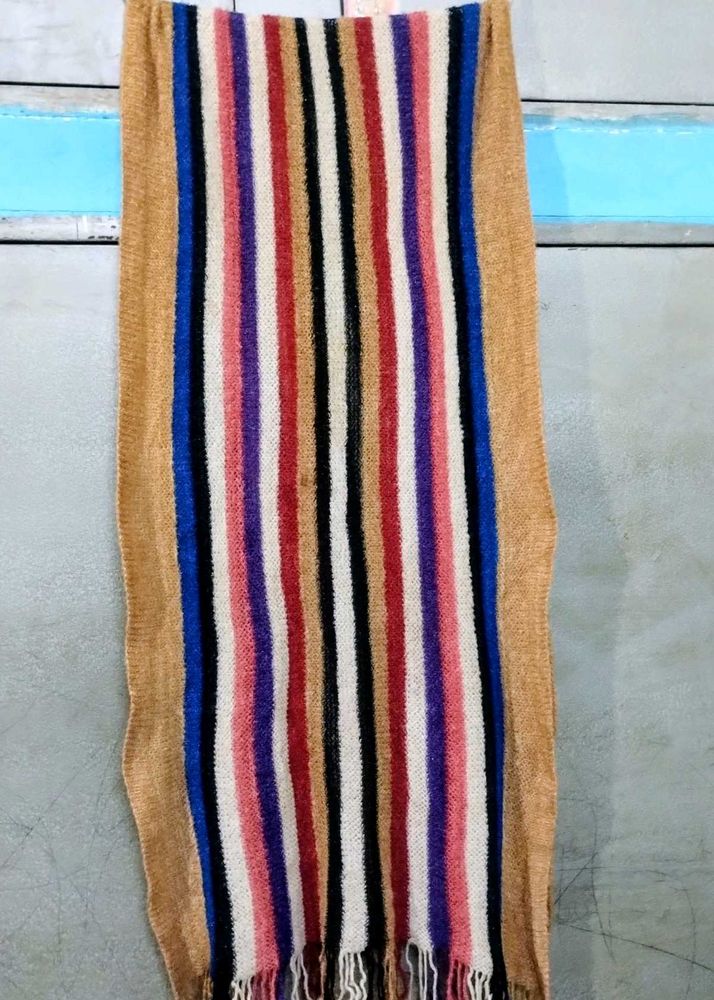 Striped Multicolor Scarf