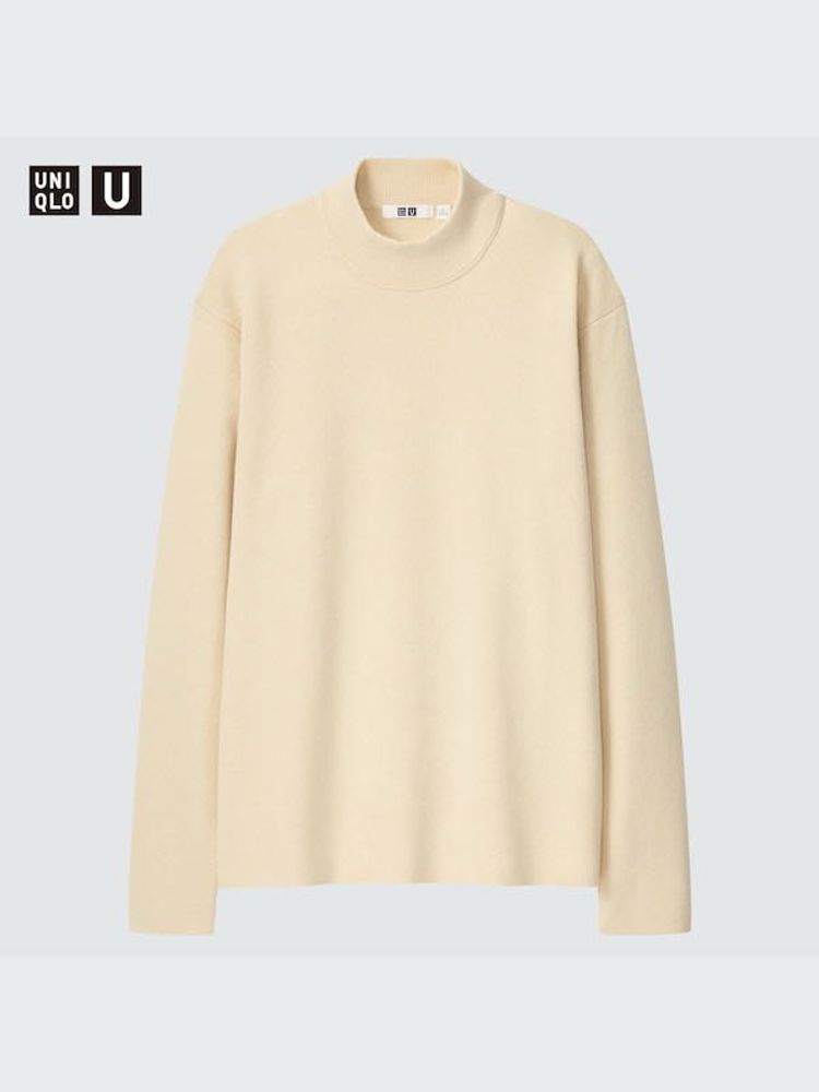 UNIQLO Merino-Blend Long-Sleeve Sweater