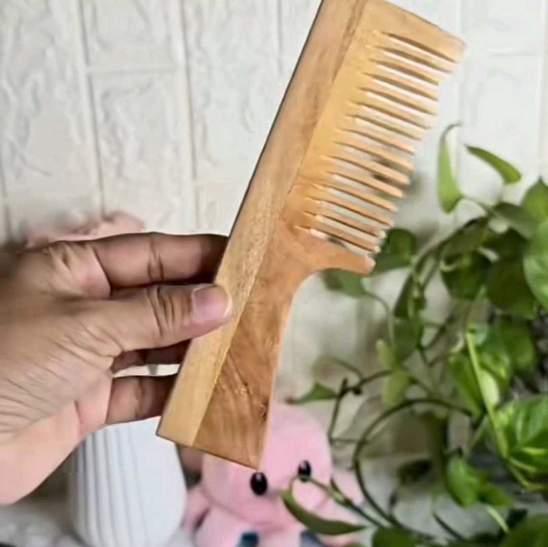 Natural Wooden Hair Comb