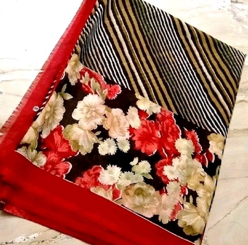 🌸🌸Floral Print Saree🌸🌸